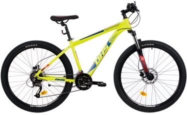 Velosipēds kalnu DHS Terrana 2727, 27.5 ", 17" (42 cm) rāmis, zaļa
