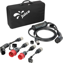 Elektromobiļu uzlādes stacijas spraudnis Juice Technology Booster, melna, 400 V