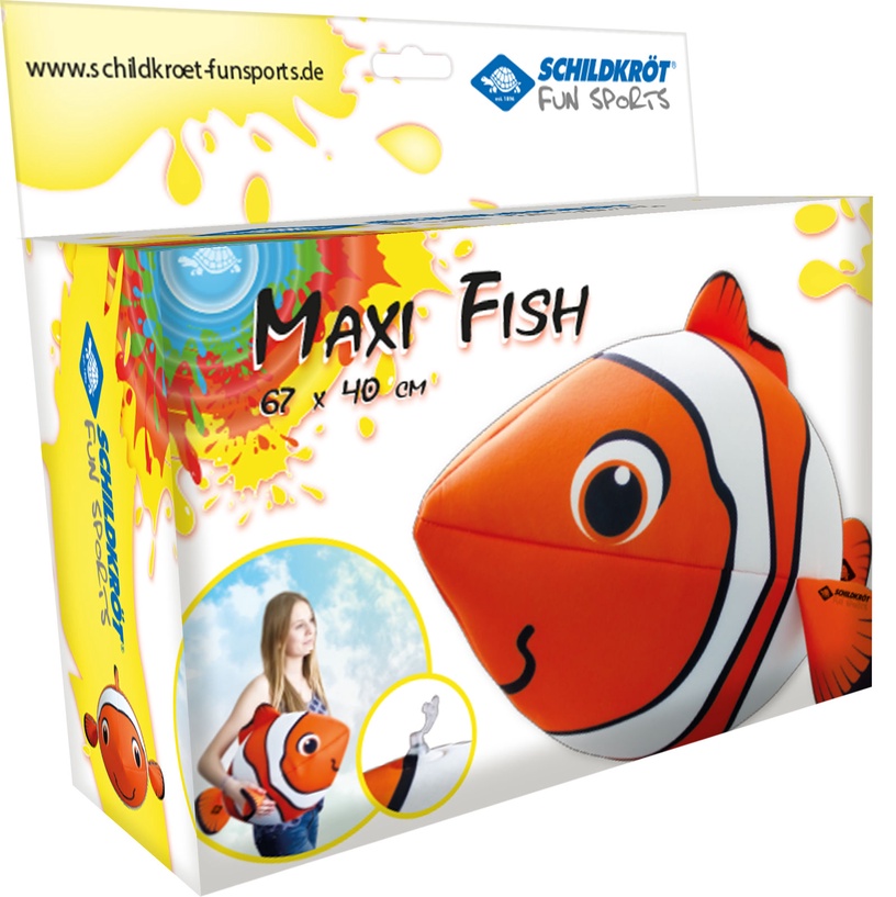 Basseini mänguvahend Schildkrot Maxi Fish, valge/oranž