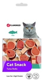 Kārumi kaķiem Karlie Flamingo Cat Snack Tuna Rolls, vistas gaļa/tunzivis, 0.05 kg