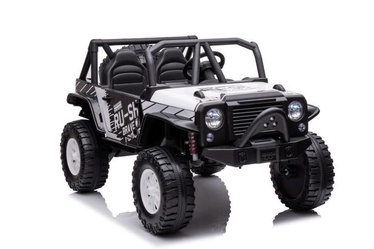 Bērnu elektroauto Lean Toys Jeep QY2188, balta/melna