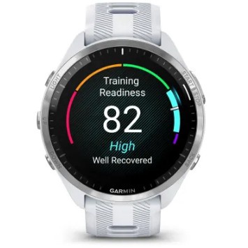Viedais pulkstenis Garmin Forerunner 965, balta
