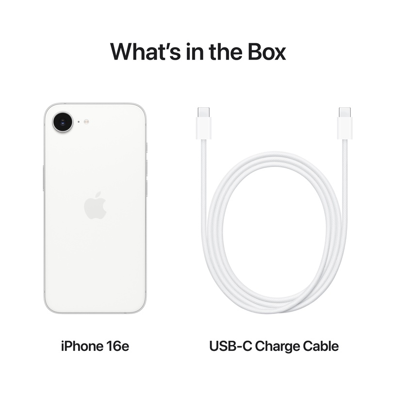 Mobiiltelefon Apple iPhone 16e, 512 GB, white