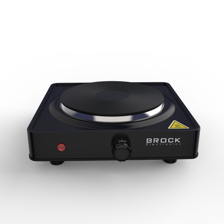 Mini viryklė elektrinė Brock EP 100 BK, 1000 W, juoda