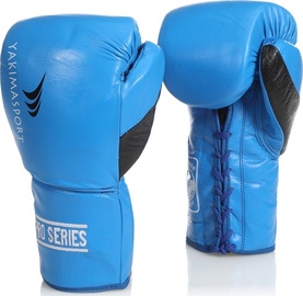 Боксерские перчатки Yakima Sport Wolf 100521, синий, 10 oz