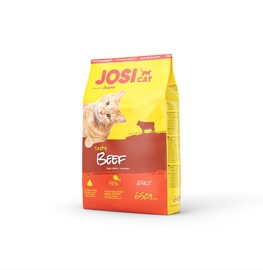 Сухой корм для кошек JosiCat, говядина, 0.65 кг