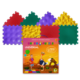 Puzle - paklājs Ortho Mat Universal 10770652, 25 cm x 25 cm, 8 gab.