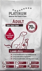 Sausā suņu barība Platinum Adult Lamb & Rice, jēra gaļa/rīsi, 5 kg