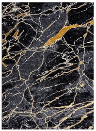 Ковер комнатные Hakano Mosse Marble 3, золотой/черный/серый, 370 см x 280 см
