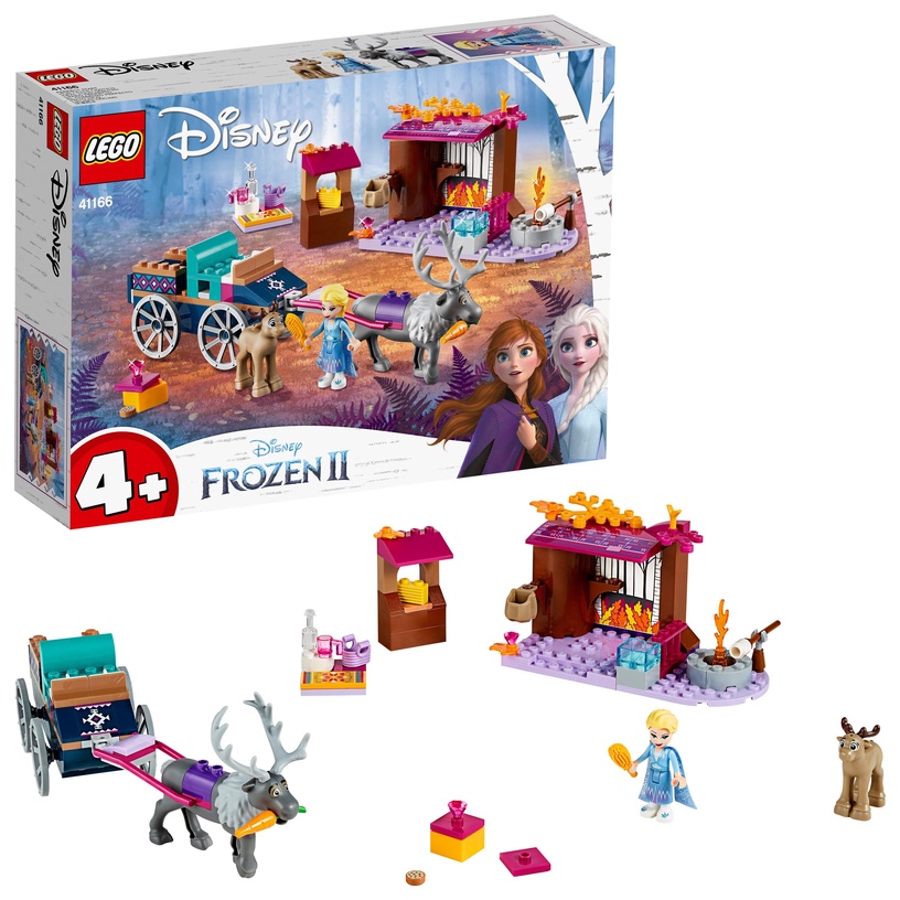 Konstruktor LEGO® | Disney Princess™ Elsa kaarikuseiklus 41166, 116 tk