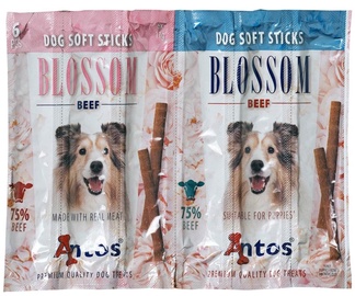 Лакомство для собак Antos Soft Sticks Blossom, говядина, 0.08 кг, 6 шт.