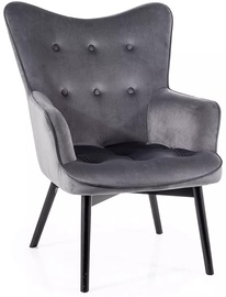 Krēsls Carmen Bluvel 14, pelēka, 75 cm x 72 cm x 99 cm