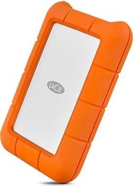 Cietais disks Lacie Rugged, HDD, 5 TB, oranža