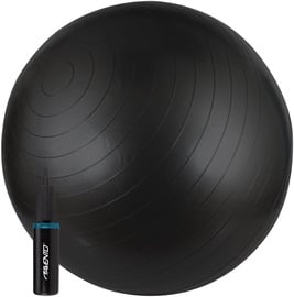 Vingrošanas bumbas Avento Gym Ball 42OD, melna, 65 cm