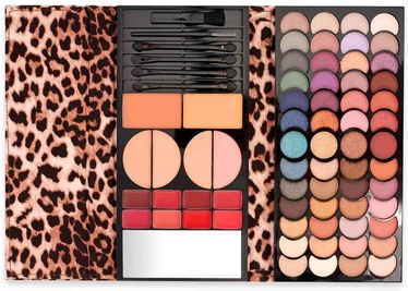 Kosmeetikakomplekt IDC Color Make Up Magic Studio Wild Safari Mega Wallet