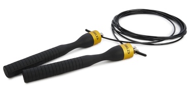 Lecamaukla SKLZ Speed Rope Pro, 1200 mm, zelta/melna