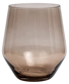 Svečturis Candle Holder v, stikls, Ø 17.5 cm, 1.7 cm, brūna