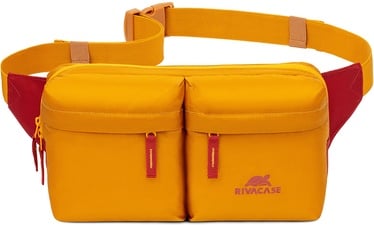 Soma uz jostas vietu Rivacase 5511 gold Waist bag for mobile devices, oranža, 7"