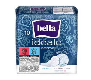 Higieniniai paketai Bella Ideale Regular StayDrai, 10 vnt.