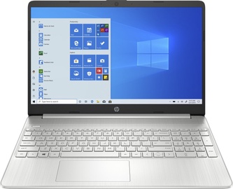 Portatīvais dators HP Laptop 15s-eq2010ny, AMD Ryzen™ 3 5300U, 8 GB, 256 GB, 15.6 ", AMD Radeon Graphics, sudraba