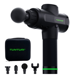 Masāžas pistole Tunturi MG50 Massage Gun, 20 W, melna