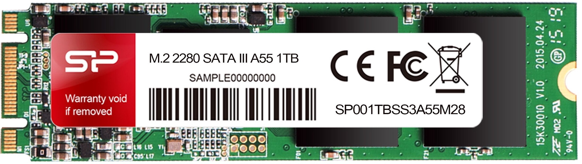 Kietasisdiskas(SSD)SiliconPowerA55,M.2,1TB