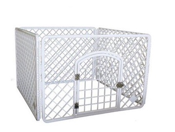 Kennel Enclosure For Animals, 915 x 915 x 600 mm, metall