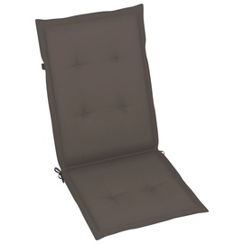 Krēslu spilvens VLX Garden Chair Cushions 47540, brūna/pelēka, 120 x 50 cm