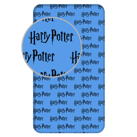 Voodilina Jerry Fabrics Harry Potter, sinine, 90 x 200 x 25 cm, kummiga