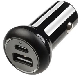 Зарядное устройство Vivanco Super Fast 62303, USB Type C/USB Type A, черный