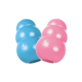 Rotaļlieta sunim Kong Puppy, Large, L, zila/rozā
