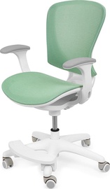 Офисный стул Spacetronik, белый/зеленый