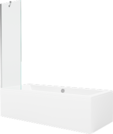 Vann seinaga, teisaldatav Mexen Cube, 170 cm x 80 cm x 39 cm, ristkülik