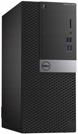 Statsionaarne arvuti taastatud Dell OptiPlex 7040 MT RM30644, Intel® Core™ i7-6700, Intel HD Graphics 530, 32 GB, must (kahjustatud pakend)
