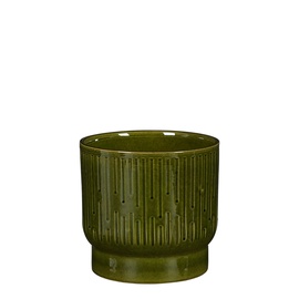 Цветочный горшок Mica Thiago 1138393, керамика, Ø 17 см, зеленый