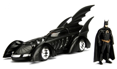 Transporta rotaļlietu komplekts Jada Toys Batman 1995 Batmobile & Batman 253215003, melna