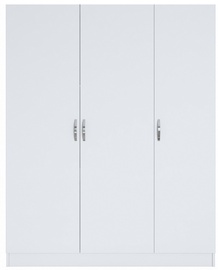 Riidekapp Kalune Design BA105 - 1992, valge, 145 cm x 55 cm x 181.8 cm