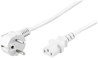 Кабель Goobay Schuko Plug IEC C13, 3 м, белый