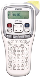 Принтер этикеток Brother P-Touch PT-H105, 390 г, белый