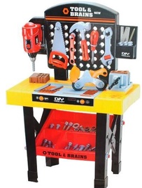 Rotaļu meistara instrumenta komplekts Tool & Brains Desk With Tools B22C