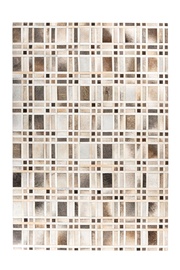 Ковер комнатные Padiro Lavin 225, коричневый/серый, 170 см x 120 см