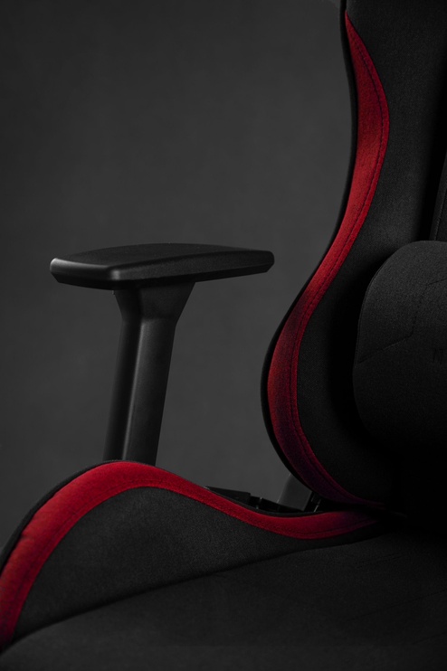 Игровое кресло SENSE7 Netrunner 8148267, 72 x 57 x 118 - 126 см, черный/красный