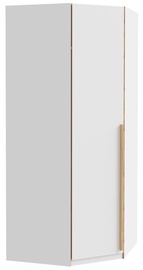 Гардероб Forte S-room MFF2024-M317, белый/дубовый, 94.1 см x 94.1 см x 215 см
