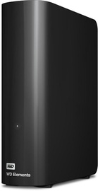 Cietais disks Western Digital WDBWLG0180HBK-EESN, HDD, 18 TB, melna