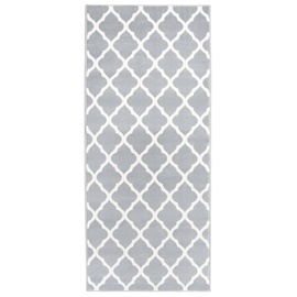 Ковровая дорожка VLX Runner Rug BCF, белый/серый, 1500 мм x 800 мм