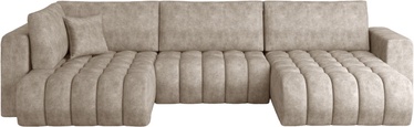 Stūra dīvāns Bonito Leve 18, bēša, labais, 170 x 340 cm x 92 cm