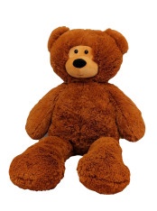Mīkstā rotaļlieta Tallula Bear, brūna, 90 cm