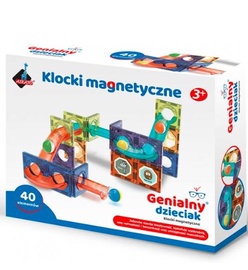 Magnetinis žaidimas ASKATO Magnetic Blocks A Genius Kid 117942, magnetas