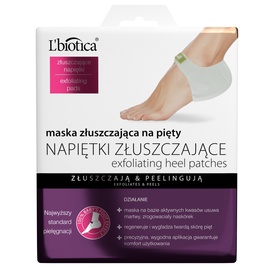 Jalamask L'biotica Exfoliating Heel Patches, 18 g, 2 tk