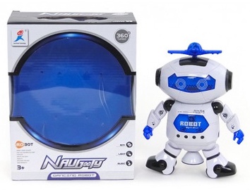 Žaislinis robotas Naughty 492431, 9.5 cm, anglų